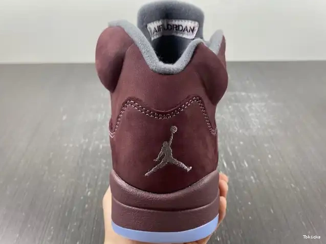 Cheap TBK Burgundy Jordan 5 DZ4131-600 Air 0501